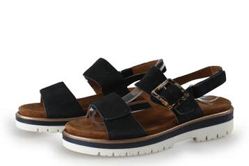 Ara Sandalen in maat 39 Blauw, Sandalen of Muiltjes, Ara, Gedragen, Verzenden