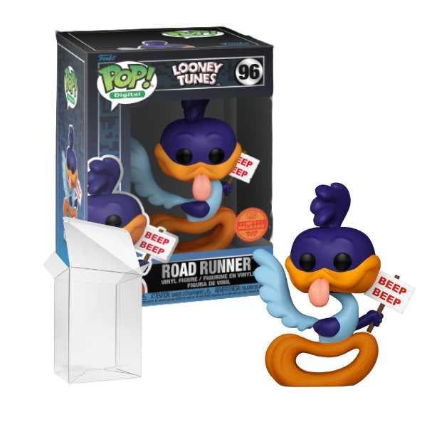 Funko Pop! NFT Digital: Looney Tunes - Roadrunner #96 LE, Collections, Jouets miniatures, Envoi