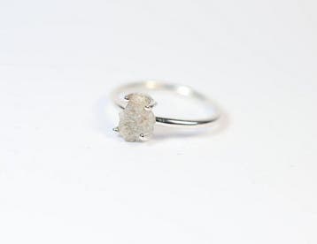 Ruwe diamant / ring / nieuw- 1.7 g - (1), Verzamelen