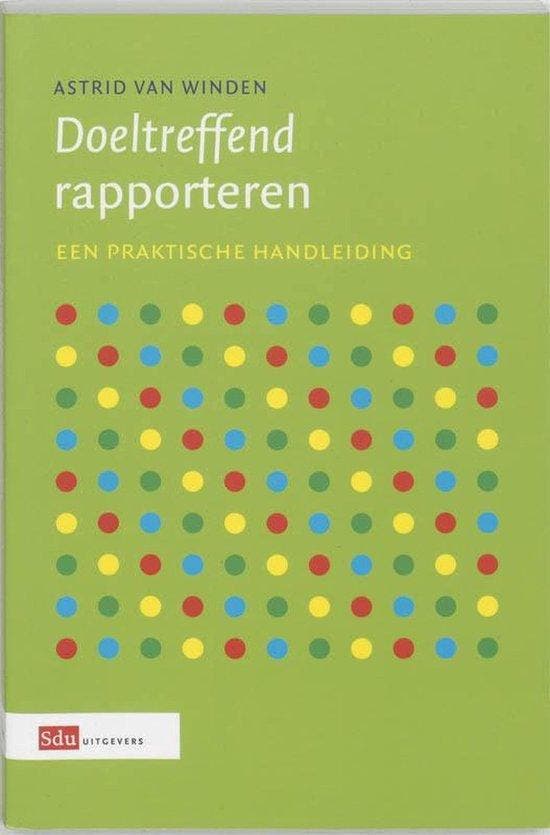 Doeltreffend rapporteren - van Winden, Boeken, Taal | Overige Talen, Verzenden