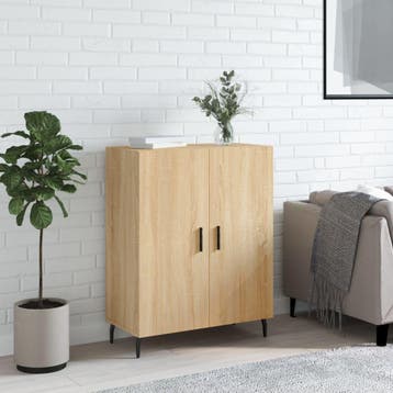 Buffet chene sonoma - Promo - Jusqua epuisement des stocks, Verzenden, Tijdloos