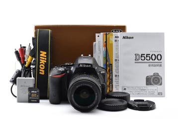 Nikon D5500 + AF-P DX Nikkor 3.5-5.6/18-55mm G VR Appareil, TV, Hi-fi & Vidéo