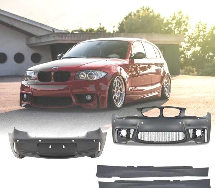 KIT CARROSSERIE BMW E87 LOOK 1M PDC, Autos : Pièces & Accessoires, Carrosserie & Tôlerie, Envoi