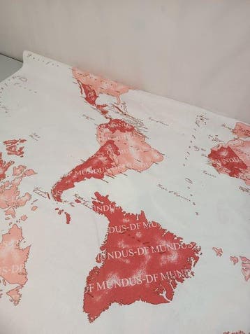 Textile - 600 cm - 160 cm - Panama coton imprimé