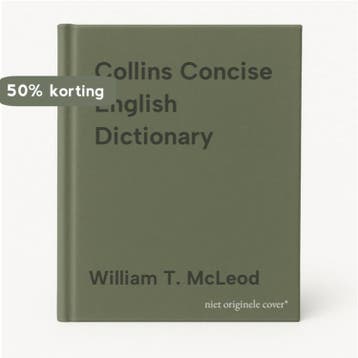 Collins Concise English Dictionary 9780004330914, Verzenden, Gelezen, William T. McLeod