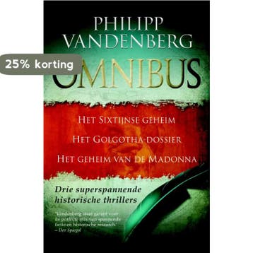Philipp Vandenberg omnibus I / Philipp Vandenberg Omnibus /, Boeken, Verzenden, Gelezen, Philipp Vandenberg