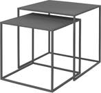 Blomus Fera Bijzettafel Steel Grey, Verzenden, Zo goed als nieuw