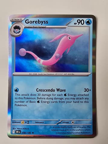 GOREBYSS (DESTINED RIVALS 056/182) (HOLO) (TRADING CARD), Gebruikt