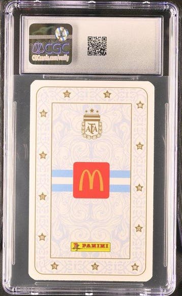 Panini Card Lionel Messi Panini McDonalds Argentina 2024 #, Nieuw