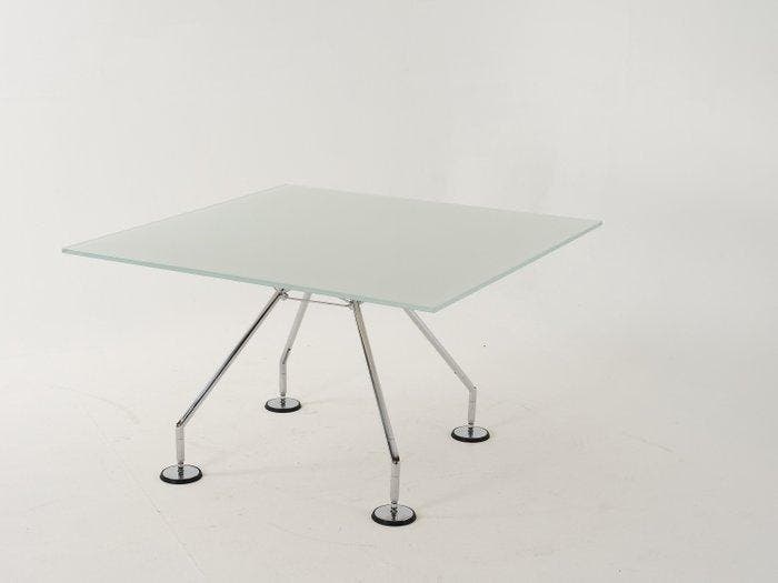 Tecno - Norman Foster - Table - Aluminium, Verre - Table, Antiquités & Art, Art | Objets design