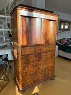 Kast - Hout - Biedermeier-stijl kast, Antiek en Kunst