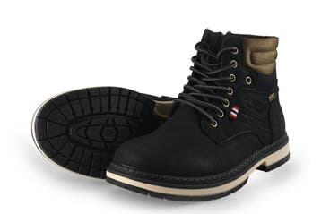 Dockers By Gerli Veterboots in maat 43 Zwart, Kleding | Heren, Schoenen, Verzenden, Dockers By Gerli, Zwart, Boots