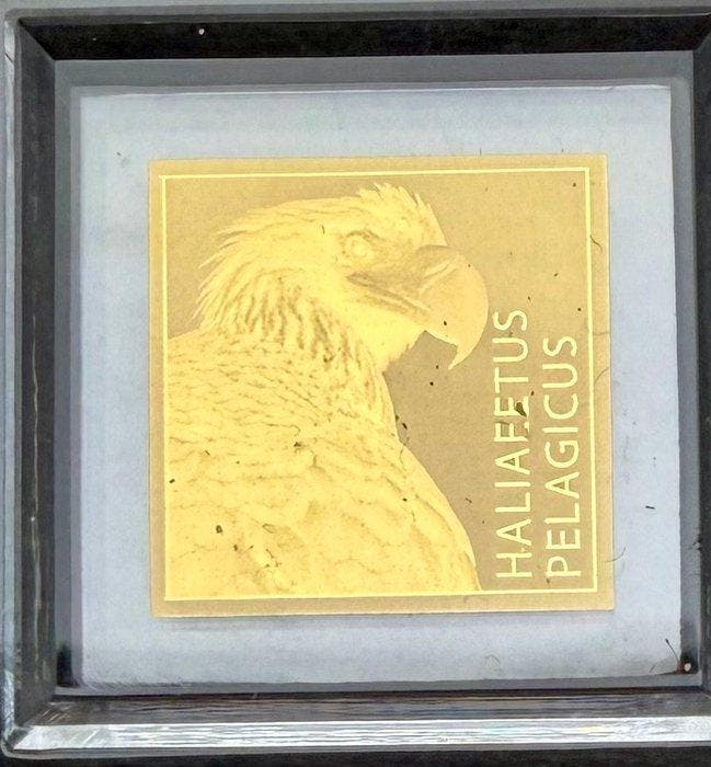 Tsjaad. 3000 Francs Harpia & Haliaeetus , 2x1/1000 Oz, Timbres & Monnaies, Monnaies | Europe | Monnaies non-euro