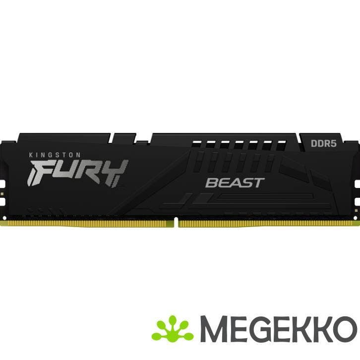 Kingston DDR5 FURY Beast 1x8GB 6000, Computers en Software, Overige Computers en Software, Nieuw, Verzenden