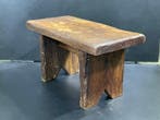 Tabouret - Chêne - Marche pieds, Antiek en Kunst