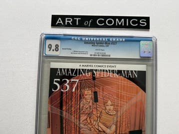 The Amazing Spider-Man #537 - Rare 2nd printing - CGC 9.8 -, Nieuw