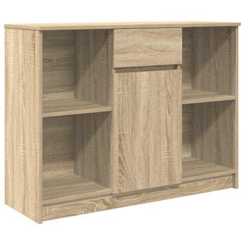 Dressoir eiken look | OP = OP voor deze prijs, Huis en Inrichting, 100 tot 150 cm, Verzenden, Zo goed als nieuw, Met lade(s)