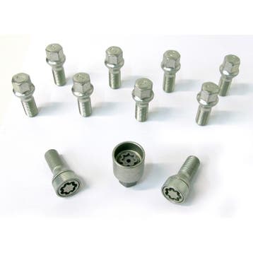 H&R Wielboutenset konisch M14x1.25 - Lengte 43mm - 10 stuks, Verzenden