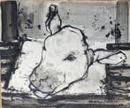 Yves Ganne (1931-2019) - Tete de Veau (Vendu sans prix de