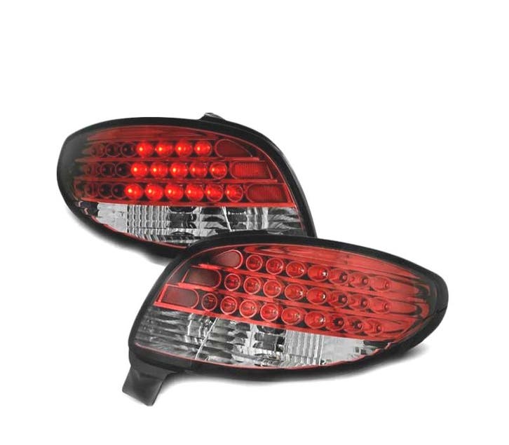 Feux Arrière Pour Peugeot 206 98- Led Rouge, Autos : Pièces & Accessoires, Éclairage, Envoi