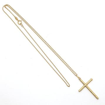 Ketting met hanger - 18 karaat Geel goud, Handtassen en Accessoires