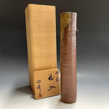 Vaas - Aardewerk - Japan -  / Bizen-aardewerk (Zonder