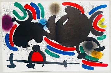 Joan Miro (1893-1983) - 2x Litografia original IV & VIII