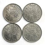 Portugal. 4x 1 Escudo Alpaca Coins 1959/1961/1962/1964