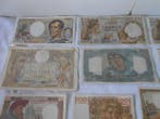 France. - 20 banknotes - various dates (Sans prix de