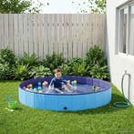 vidaXL Kinder Zwembad Blauw Ø200 x 30 cm Dik PVC en, Tuin en Terras, Zwembaden, Verzenden, Nieuw