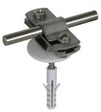 Dehn Support de conducteur avec taquet StSt pour Rd 7-10 Fl, Bricolage & Construction, Verzenden