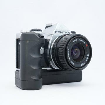 Pentax ME + RMC Tokina 28mm 1:2.8 Single lens reflex camera, Nieuw