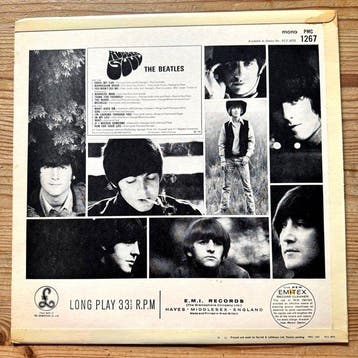 Beatles - Rubber Soul [1965 UK mono pressing] - LP - Mono -, Nieuw in verpakking