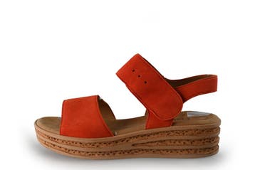 Gabor Sleehakken in maat 37½ Rood, Kleding | Dames, Verzenden, Gabor, Schoenen met hoge hakken, Gedragen