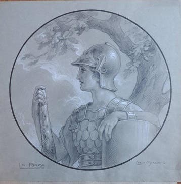 Carlo Morgari (1898-1970) - La forza - NO RESERVE