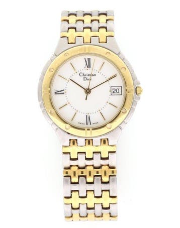 Christian Dior - Christian Dior Classic Two-Tone Date Roman, Nieuw