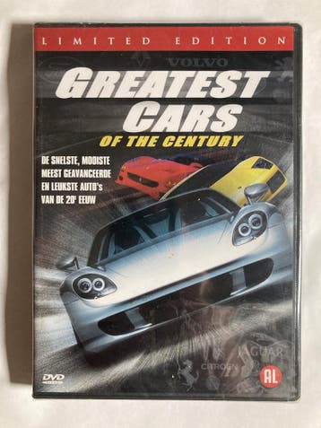 GREATEST CARS OF THE CENTURY (IN SEAL) (DVD), Cd's en Dvd's, Gebruikt