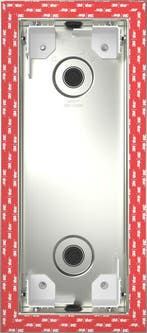 Boîte dencastrement Gira encastrée 3 gang System 106 -, Verzenden