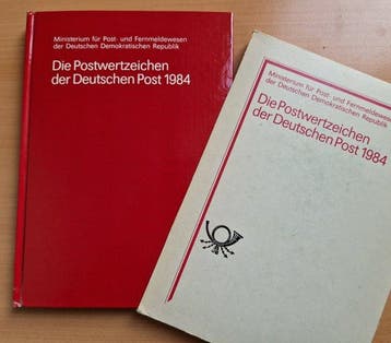 RDA 1984/1990 - Ensemble complet des Jaarboeken, en parfait, Gestempeld