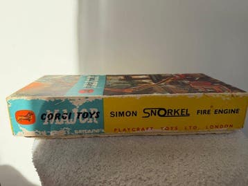 Corgi Toys 1:43 - Modelauto - Simon Snorkel fire engine