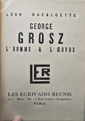 Léon Bazalgette / Italo Tavolato - Lot de 2 livres : George