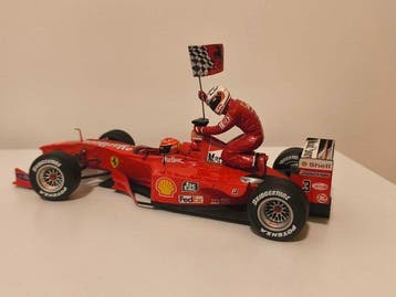 Minichamps 1:18 - Modelauto - Ferrari F1 - 2000