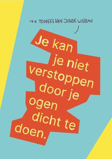 Je kan je niet verstoppen door je ogen dicht te doen, Verzenden, Zo goed als nieuw, Jibbe Willems