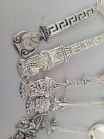 Theelepel (8) - .835 zilver, .925 zilver, .800 zilver