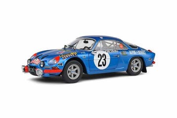 Solido 1:18 - Voiture miniature - Alpine A110 1600S Rally