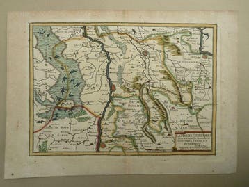 Nederland - Limburg, Roermond, Venlo, Weert; Nicolas de Fer, Nieuw