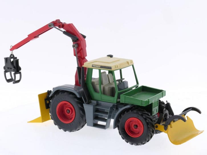 Schaal 1:32 SIKU 3857 Fendt Xylon Bosbouwtractor #5112, Hobby & Loisirs créatifs, Voitures miniatures | 1:32, Enlèvement ou Envoi