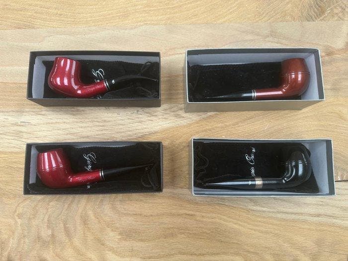 Giorgio Orsini - Zonder minimumprijs - Pijp - Bruyere - (4), Verzamelen, Rookartikelen, Aanstekers en Luciferdoosjes