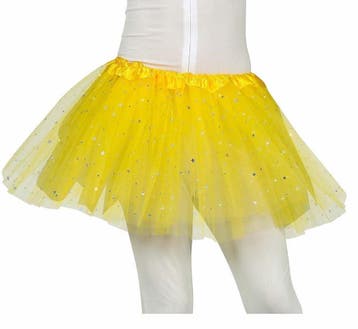 Gele Tutu Sterren 30cm, Verzenden