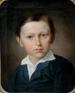 Oostenrijkse school (XIX) - Portrait of a boy